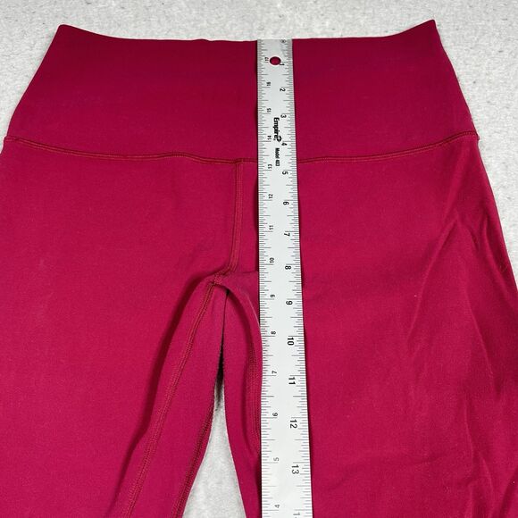Lululemon Leggings Womens Size 8 Pink Align Crop Inseam 20” Athleisure - Picture 6 of 13